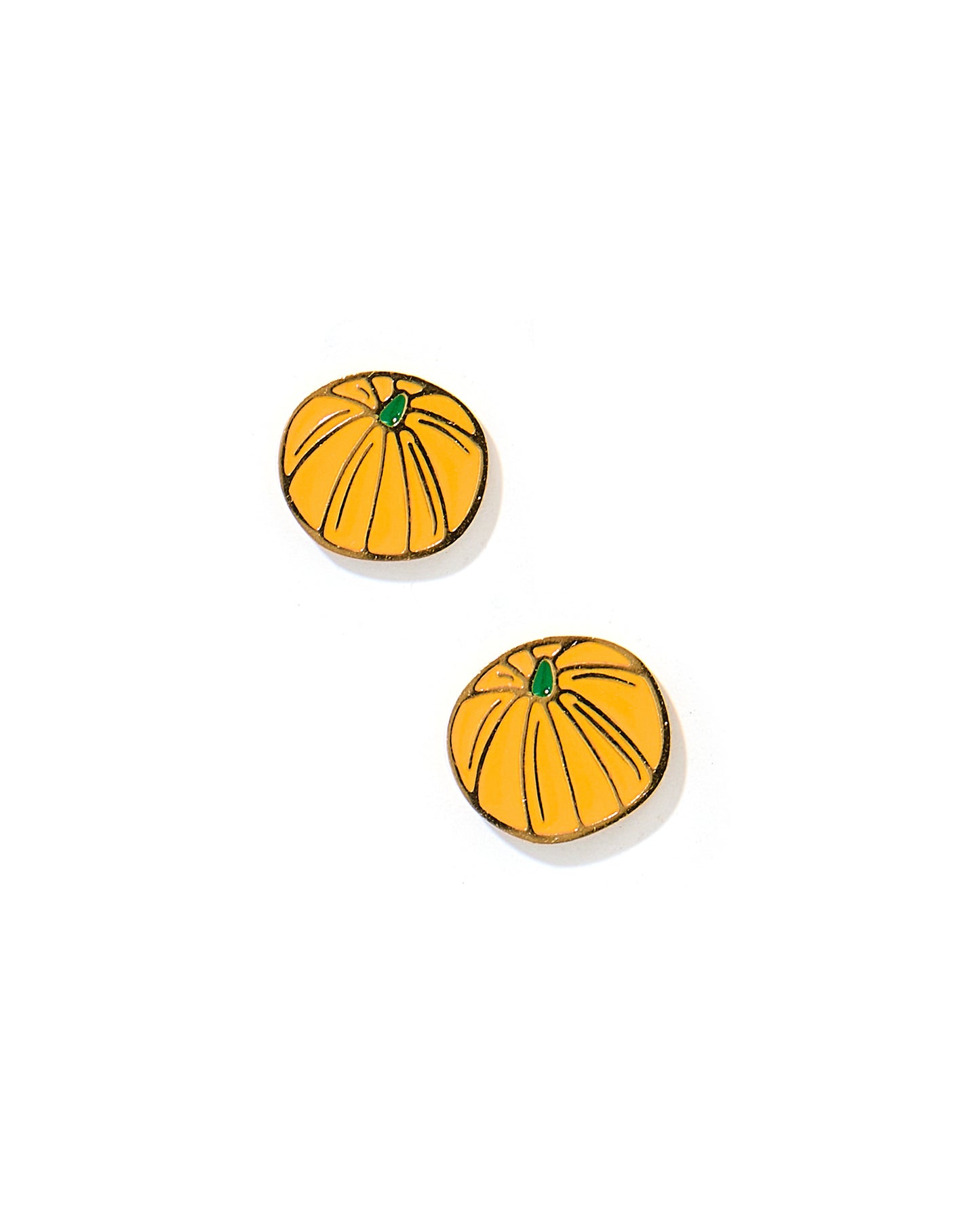 Screwback Stud Earrings - Knox Pumpkin