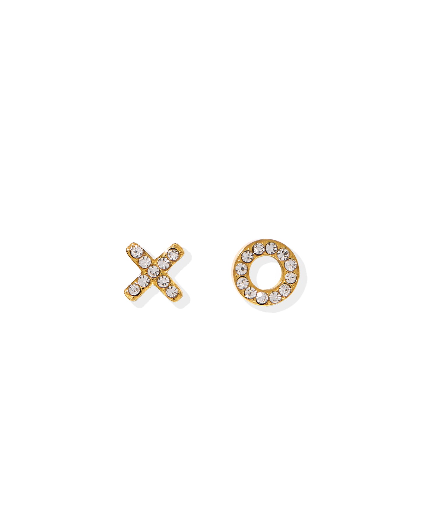 Screwback Stud Earrings - XO