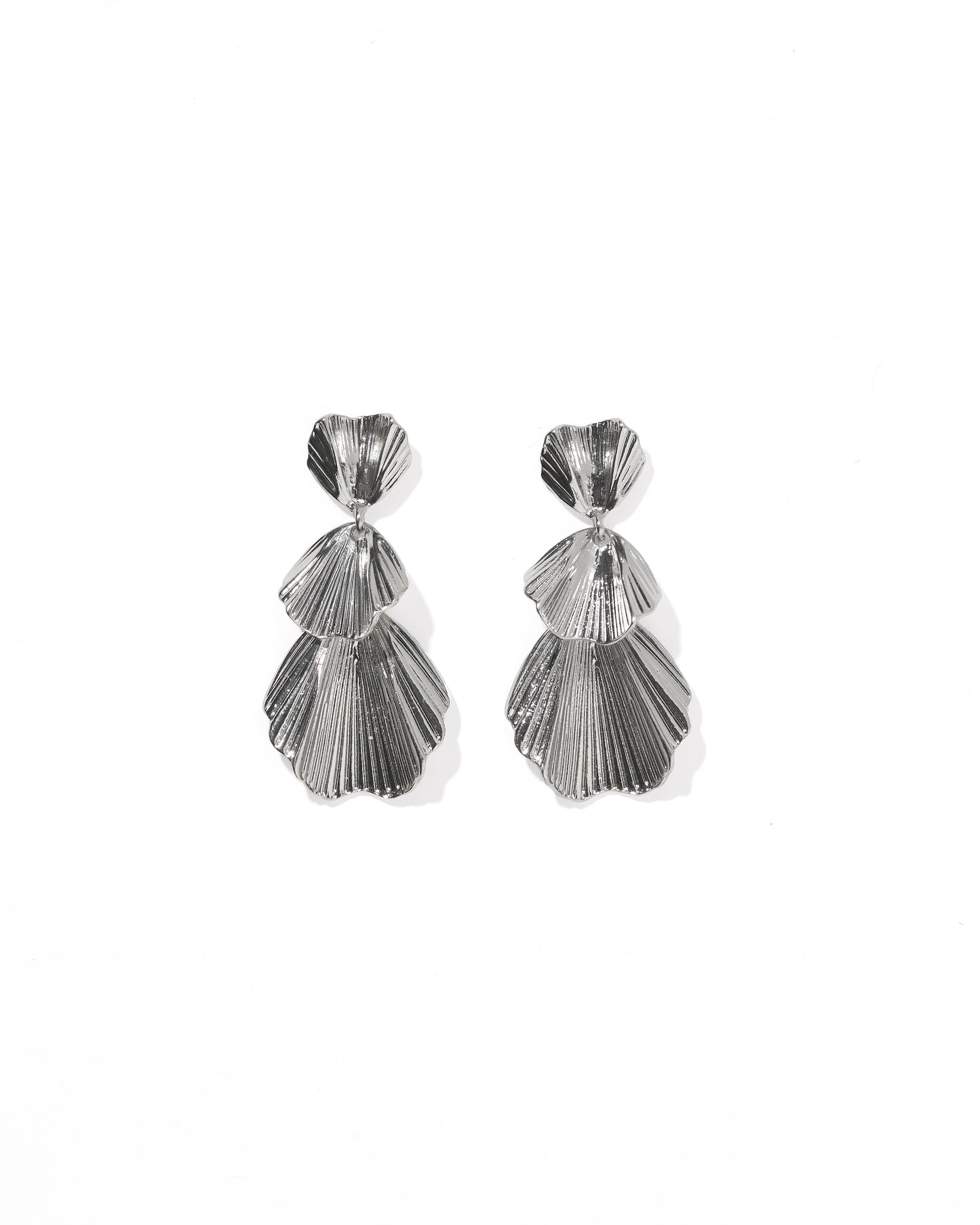 Wynn Statement Earrings Silver