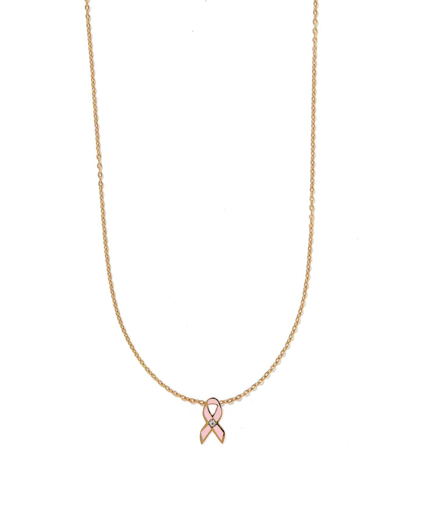 Necklace - Breast Cancer Ribbon