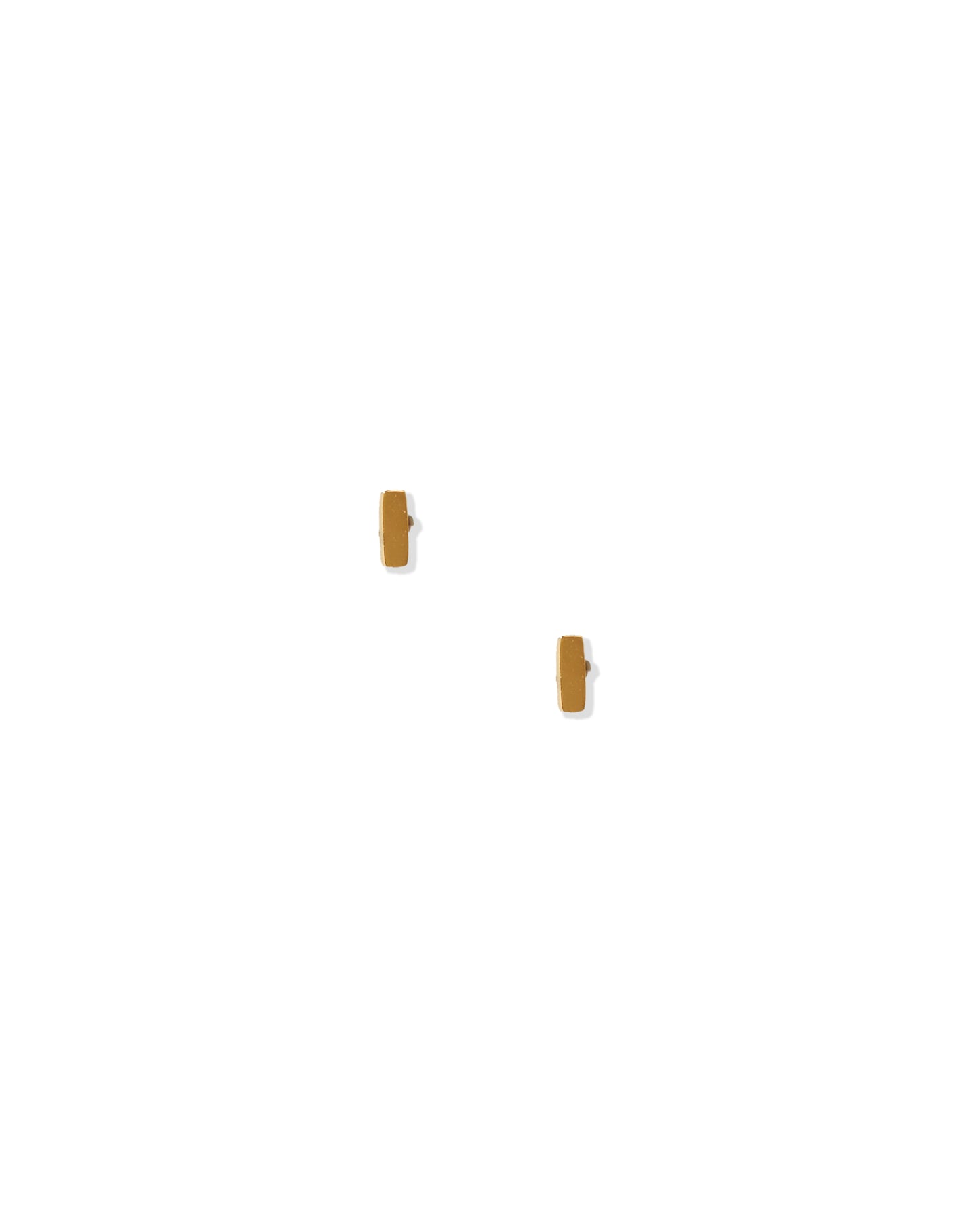 Screwback Stud Earrings - Micro Bar