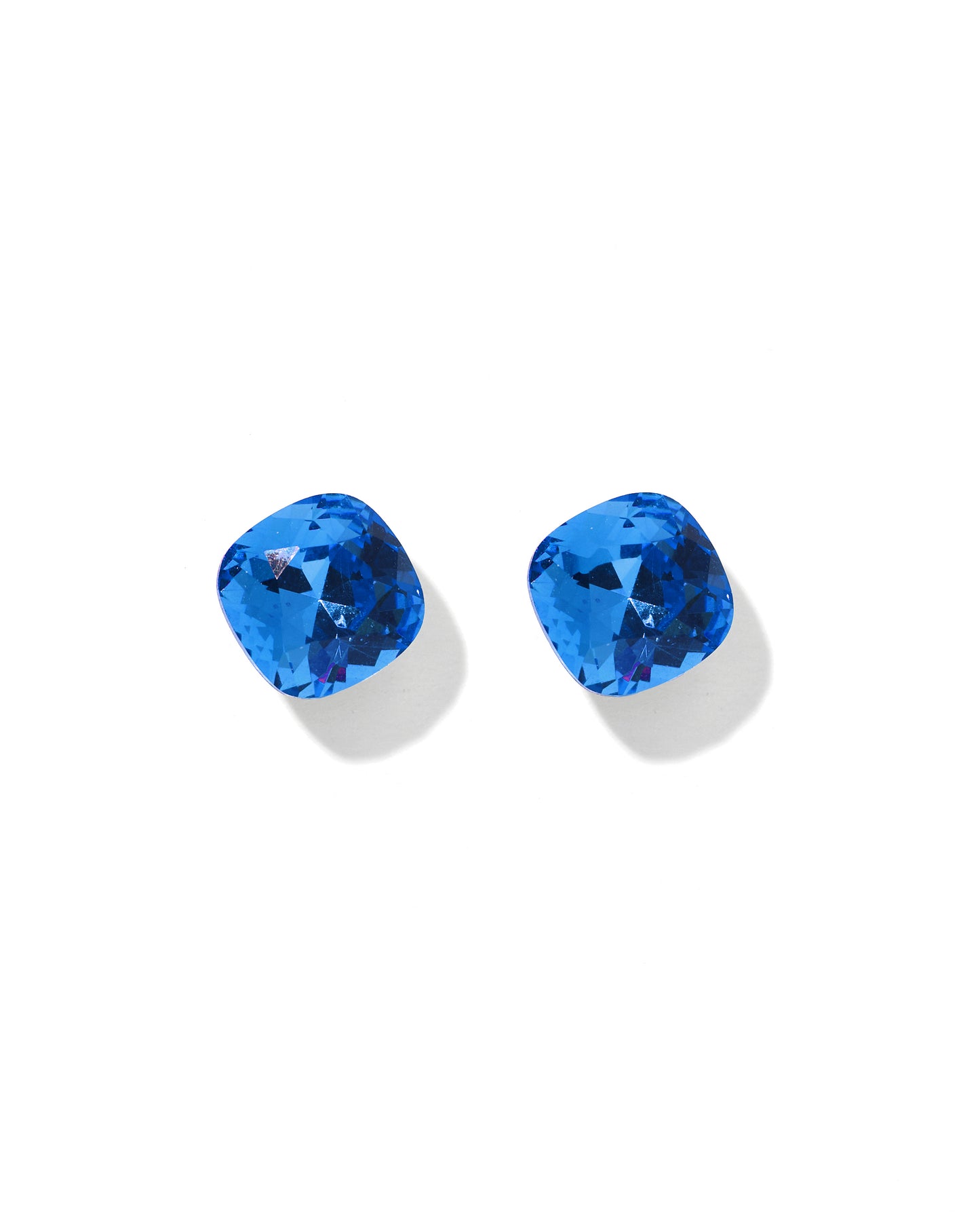 Screwback Stud Earrings Lux - Kit Cobalt Blue
