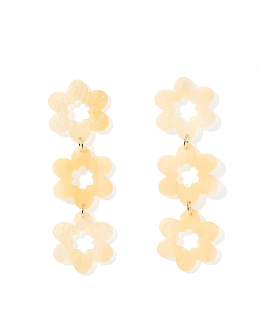 Zoey Statement Earrings - Milky Way
