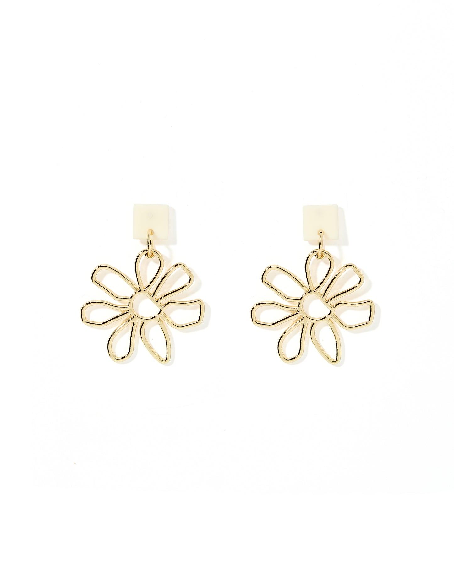 Daisy - Cream - Earrings
