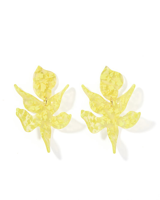 Flora Statement Earrings - Sunshine