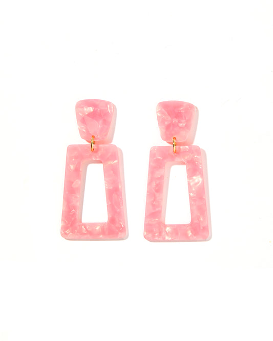 Kennedy Statement Earrings - Ballet Slipper
