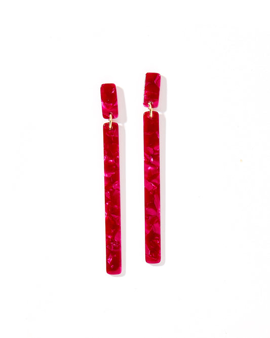 Keli - Pinot Noir - Earrings