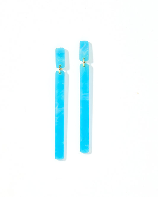 Keli - Dahlia Blue - Earrings