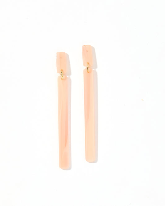 Keli - Blush Satin - Earrings