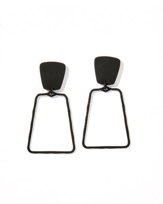 Kaelyn - True Black - Earrings