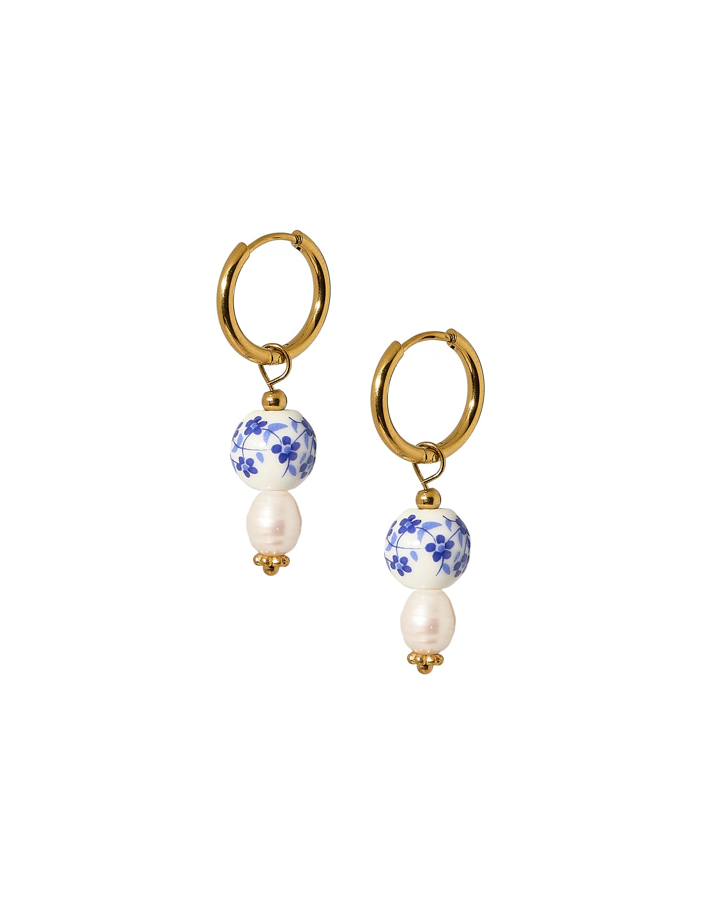 Huggie Charm Earrings - Beverly