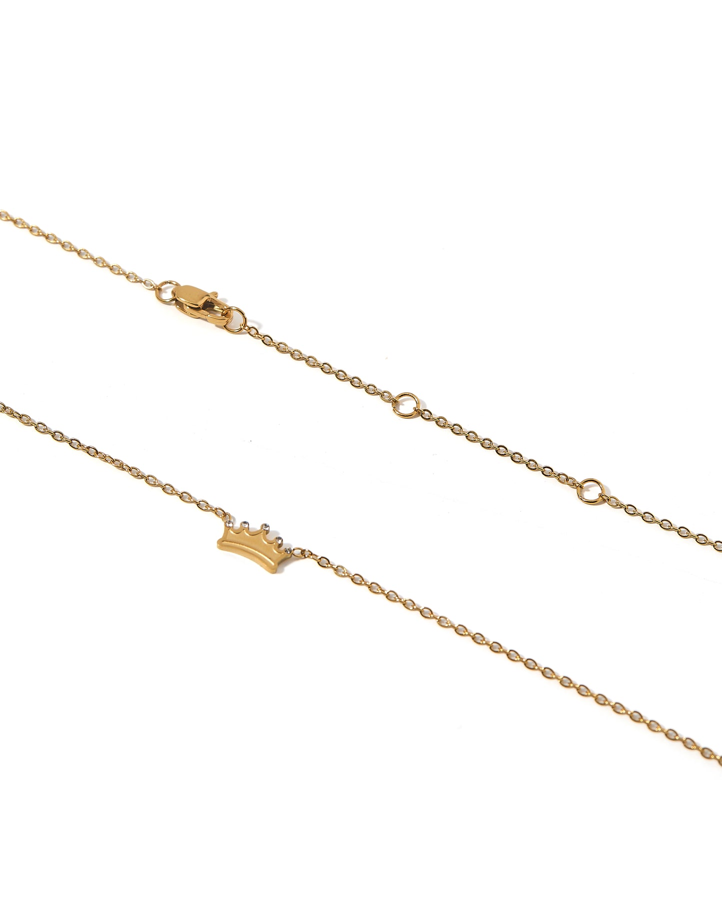 Necklace - Crown Gold