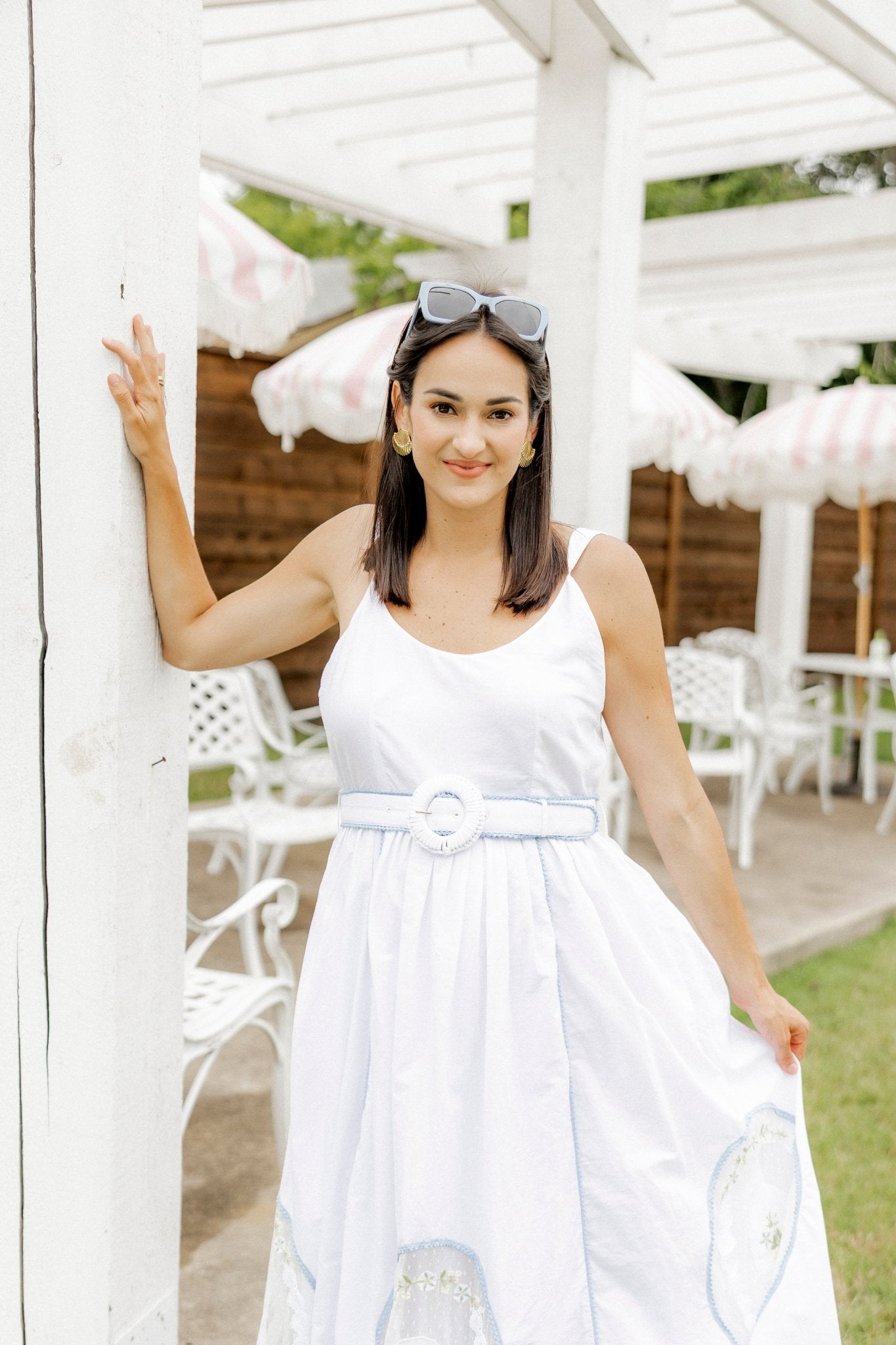 Adora Shell Statement Earrings - LINNY CO WholesaleMetals