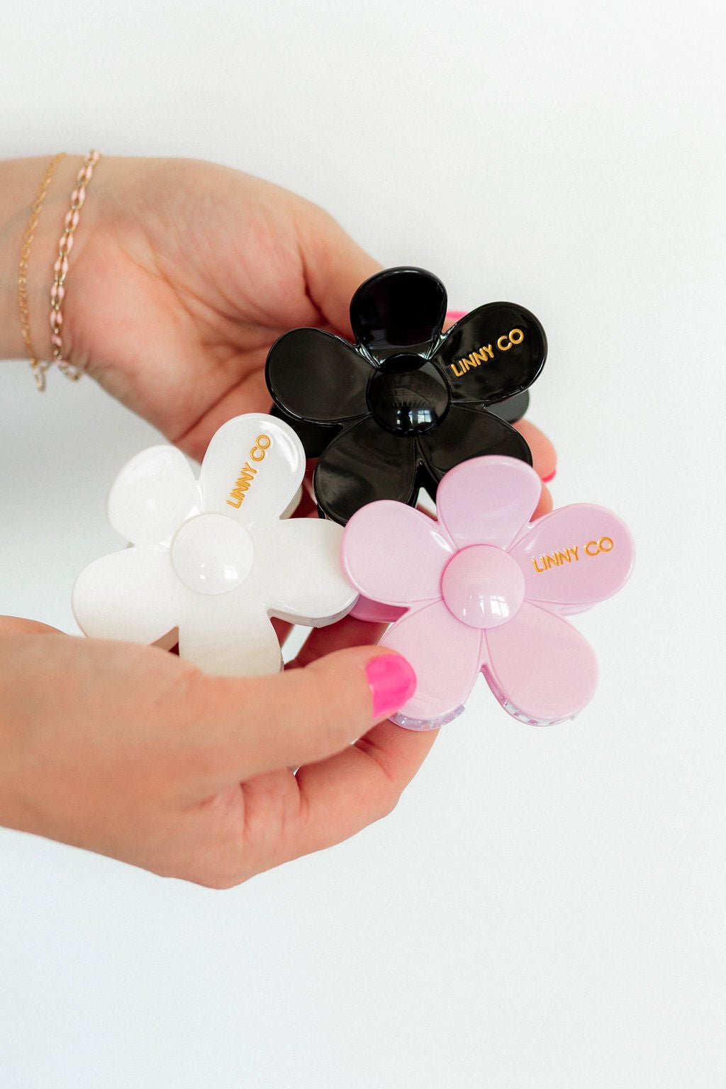Hair Clip - Gigi - True White - LINNY CO WholesaleHair Accessories
