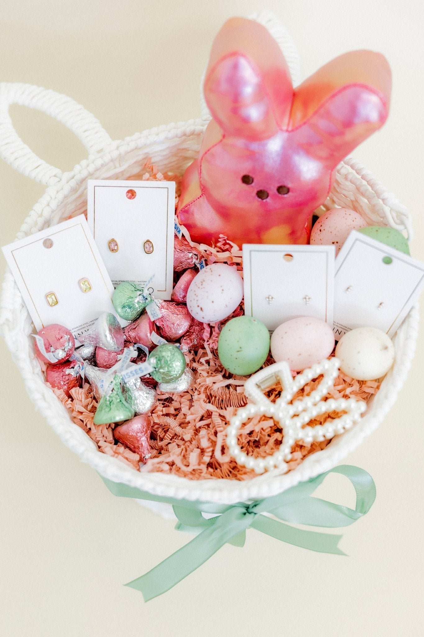 Hair Clip - Paris Pearl Bunny - LINNY CO WholesaleHair Accessories