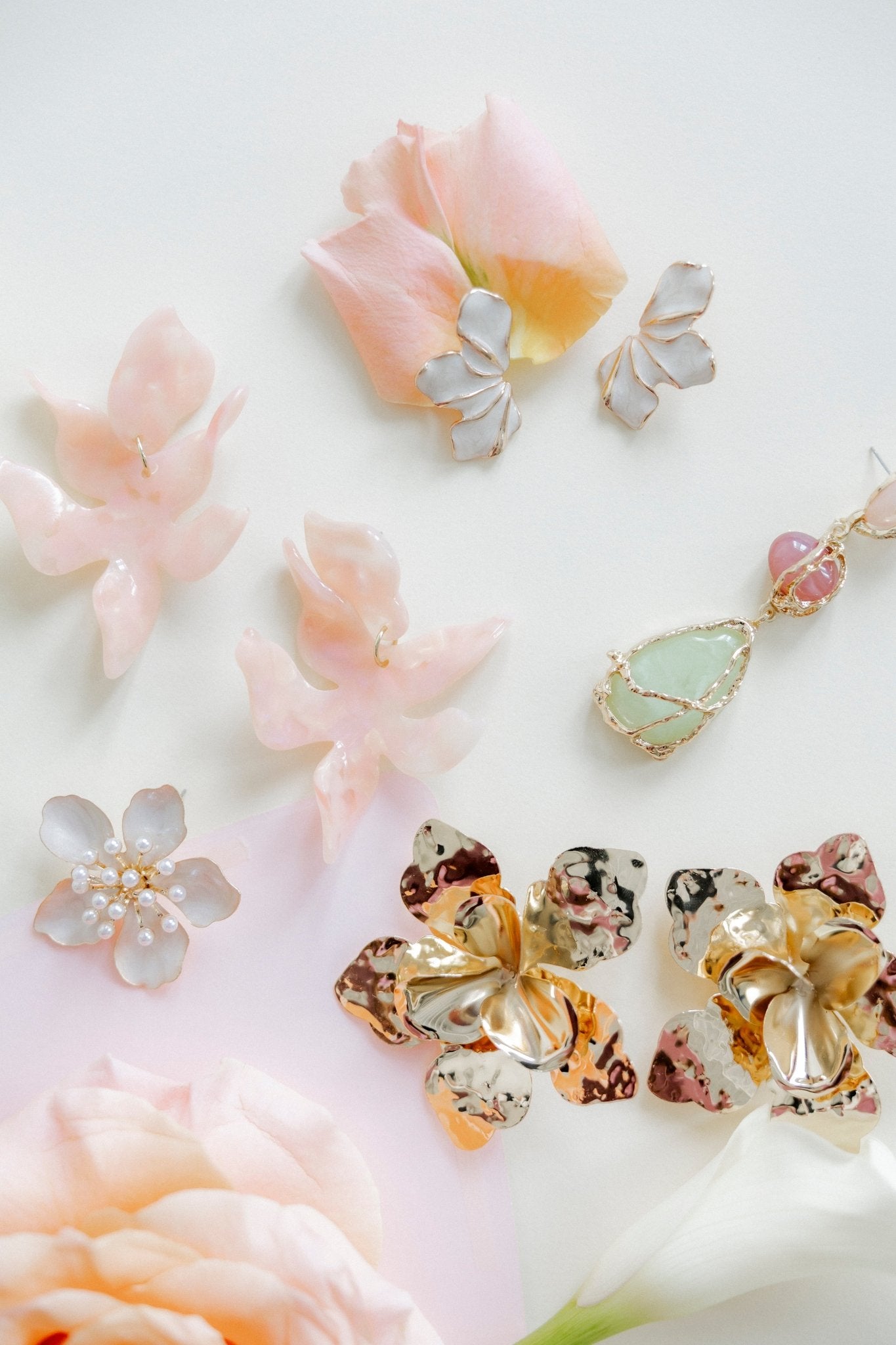 Loretta Statement Earrings - LINNY CO WholesaleMetal