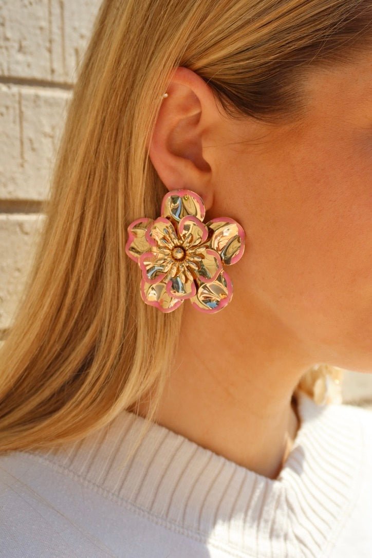 Maggie Statement Earring - LINNY CO WholesaleMetal