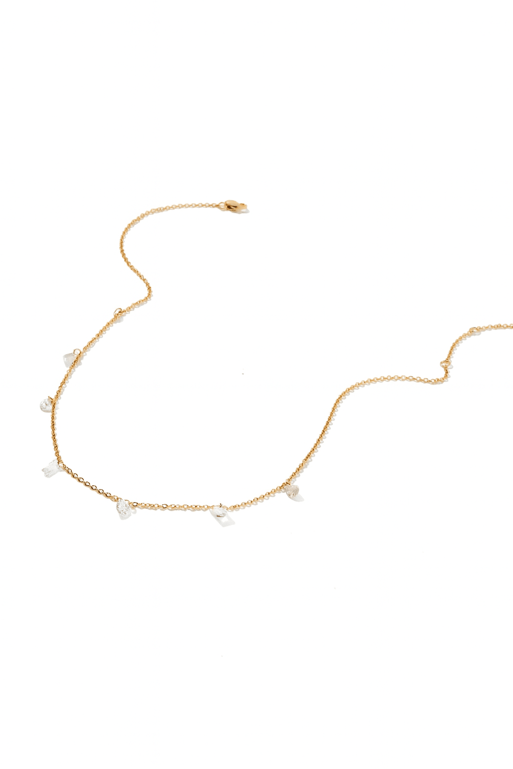 Necklace - Allegra Clear - LINNY CO Wholesale