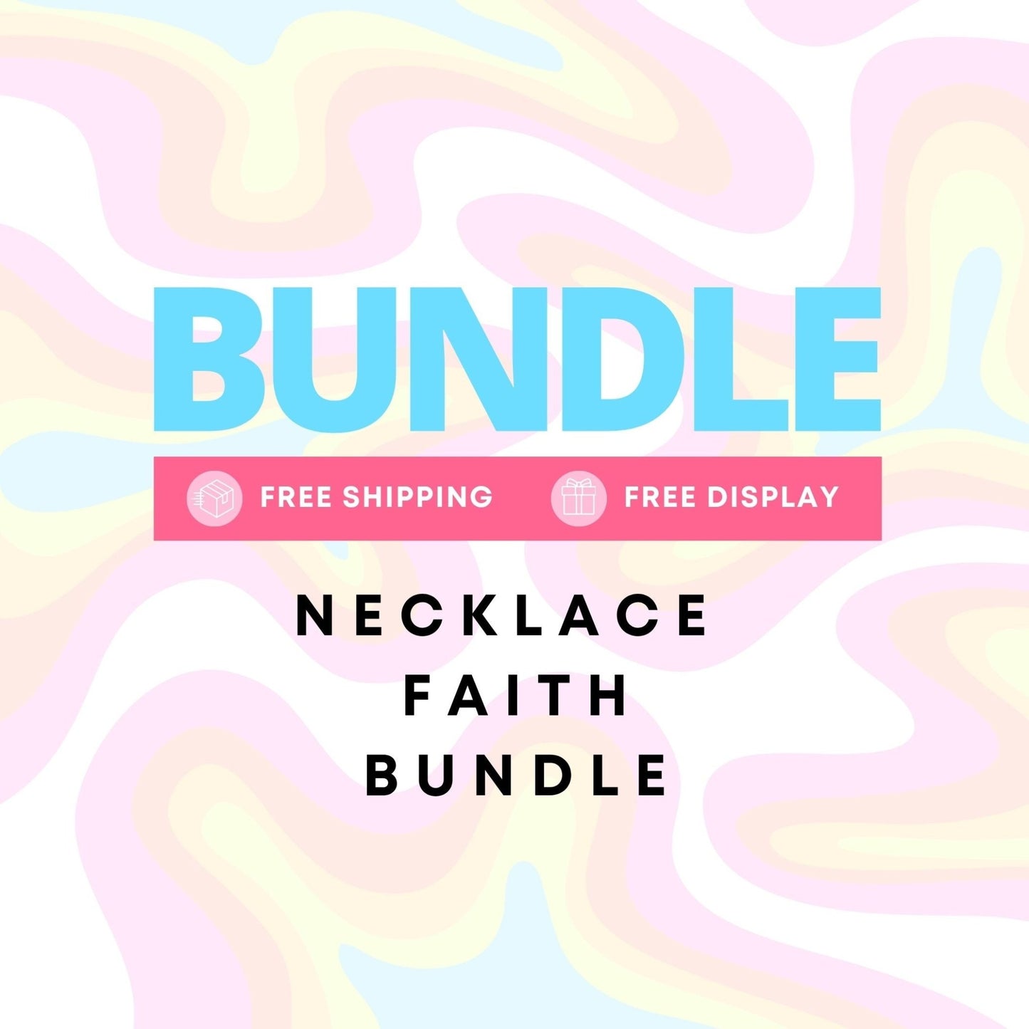 Necklace Bundle Faith_0626 - LINNY CO Wholesale