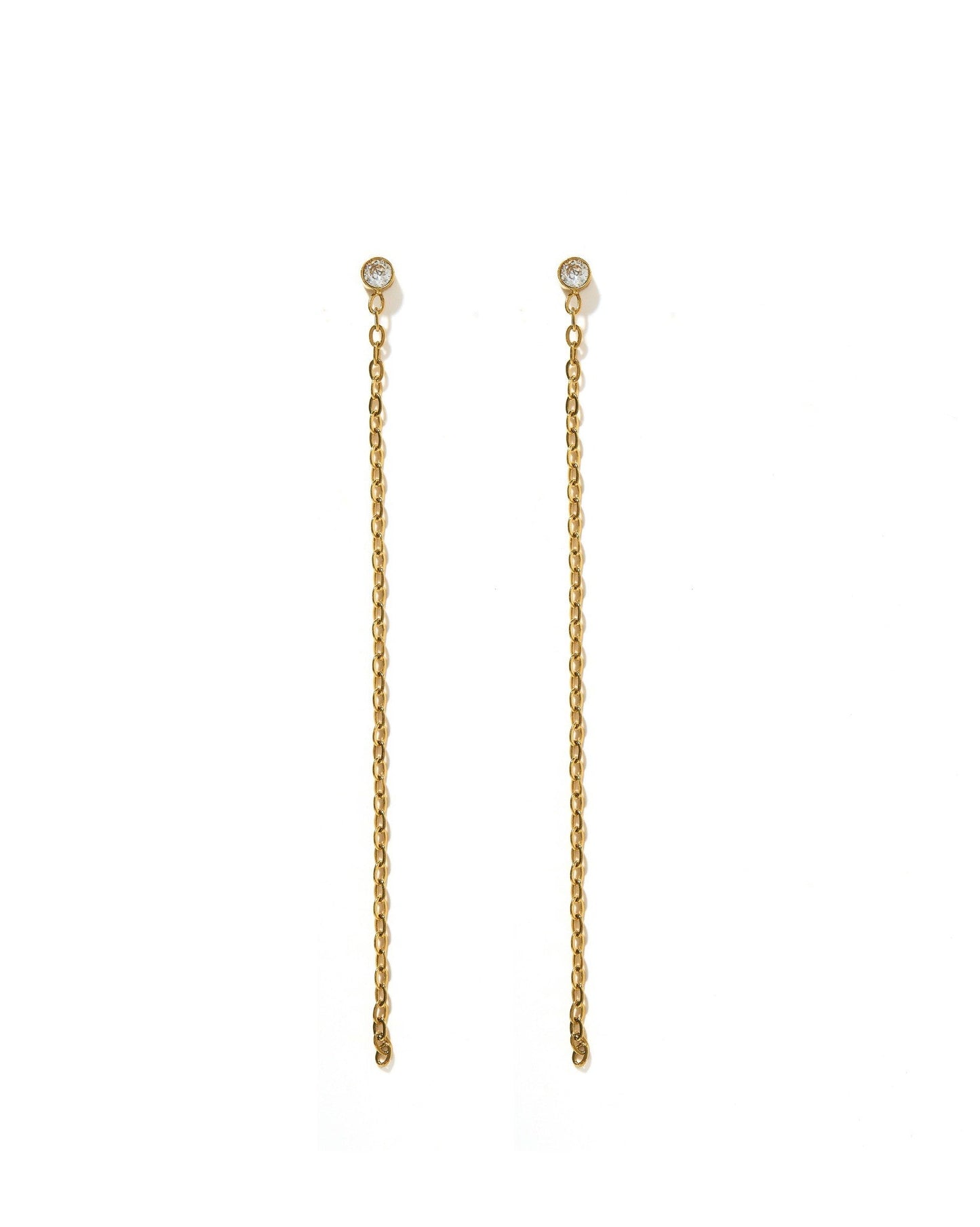 Screwback Stud Earrings - Darby Duster Gold - LINNY CO Wholesale