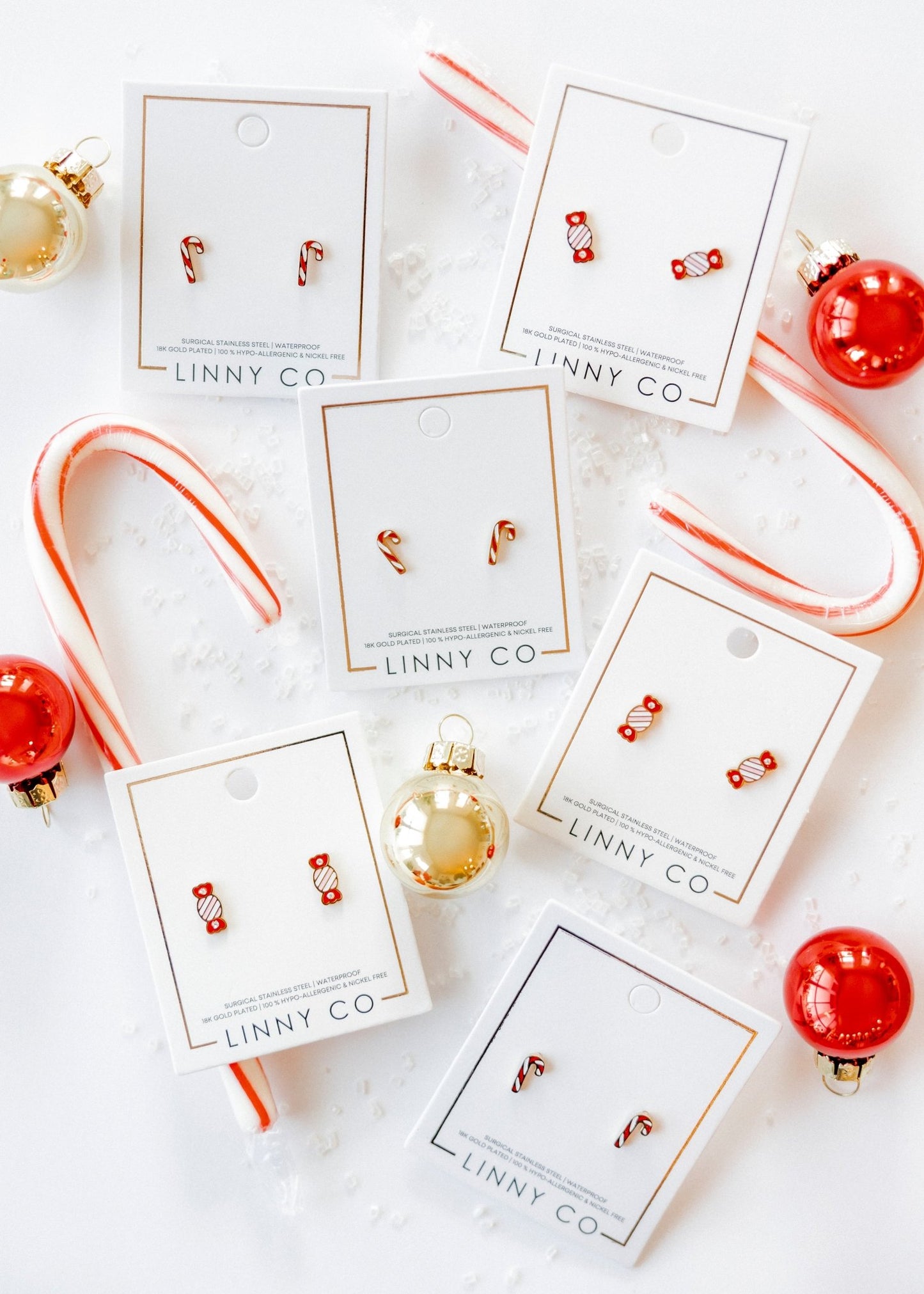 Screwback Stud Earrings - Taffy - LINNY CO WholesaleStuds