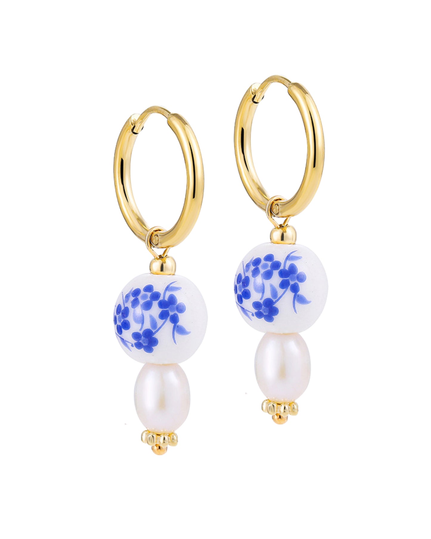 Huggie Charm Earrings - Beverly