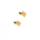 Screwback Stud Earrings - Texas A&M State Logo Gold