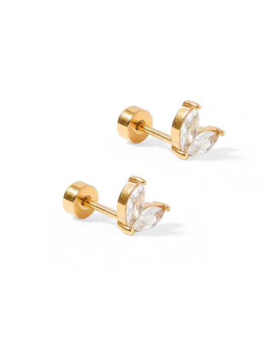 Screwback Stud Earrings - Nova