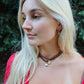 Huggie Charm Earrings - Edith Clear Gold