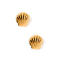 Screwback Stud Earrings - Marina Shell