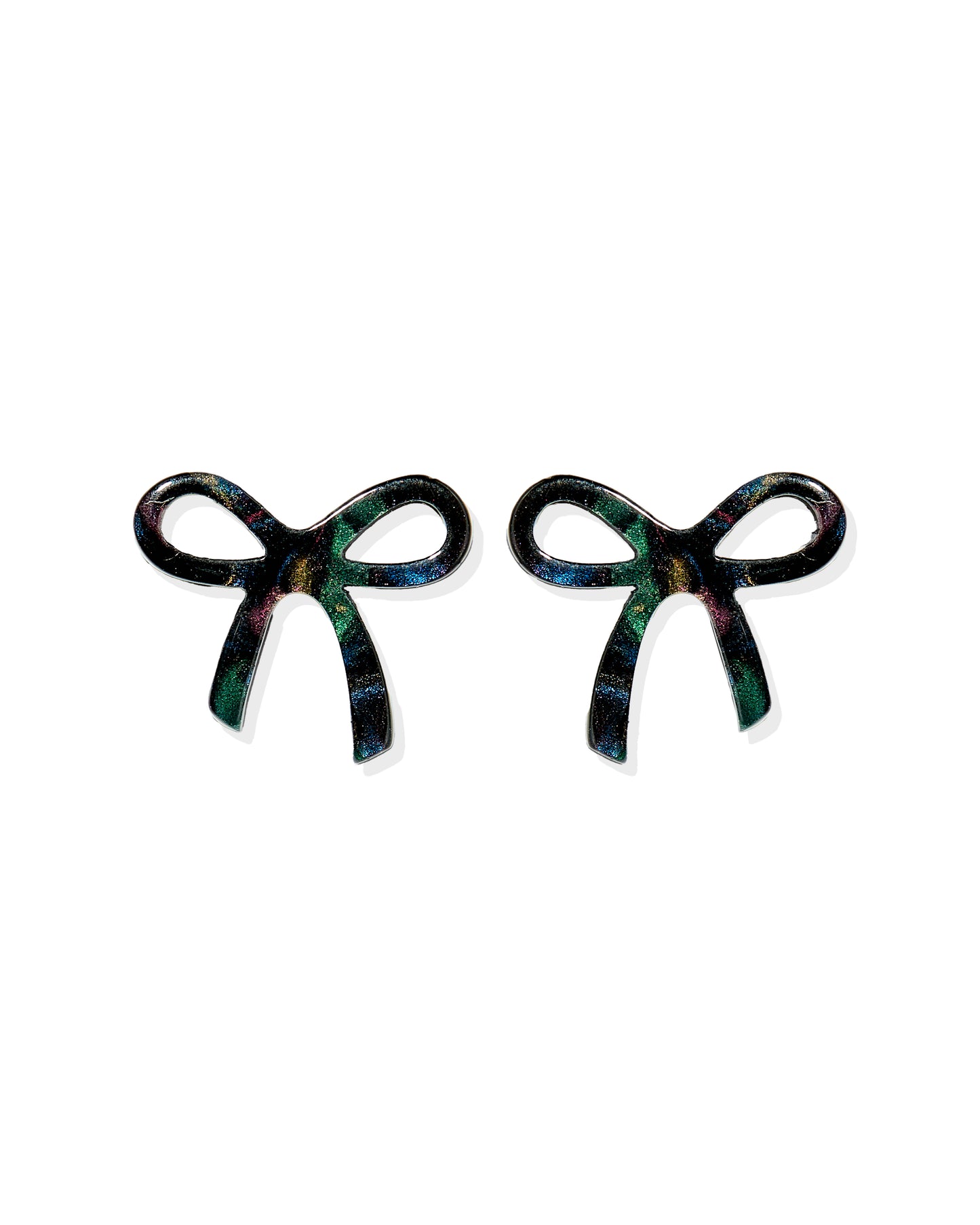 Kylie Bow - Black Iridescent