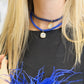 Necklace - Tailyn Rope Cobalt Blue
