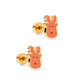 Screwback Stud Earrings - Rudolph