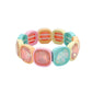 Bracelet - Candy Gem Pastel Rainbow
