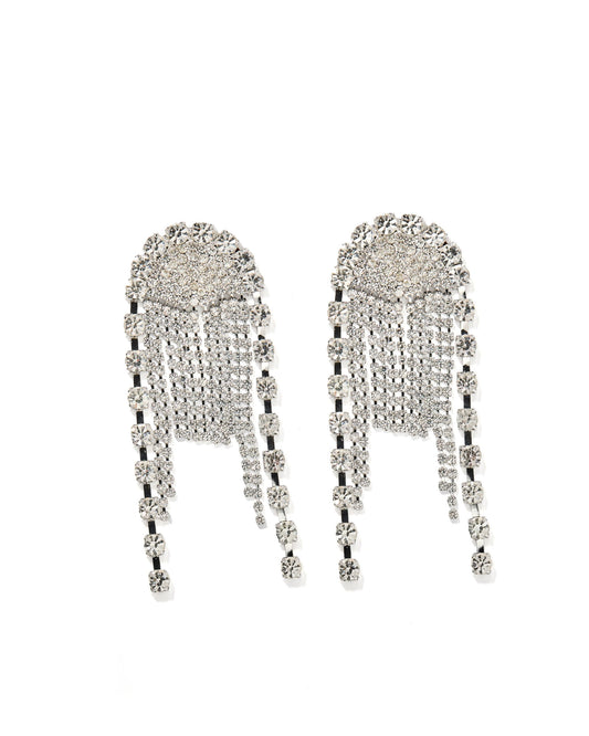 Alexis - Silver Dangle - Earrings