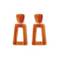 Kennedy Statement Earrings - Honey