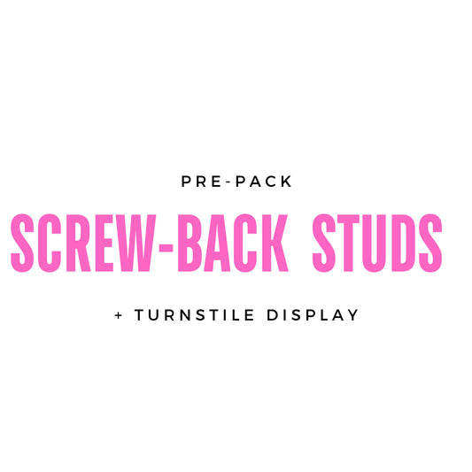 Screwback Studs PrePack