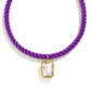 Necklace - Tailyn Rope Necklace - Purple (Preorder - Ships Sept 10)