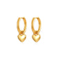 Huggie Charm Earrings - Dakota