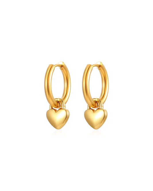 Huggie Charm Earrings - Dakota
