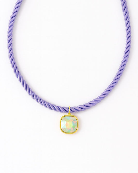 Necklace - Tailyn Rope Necklace - Lavender (Preorder - Ships Sept 10)