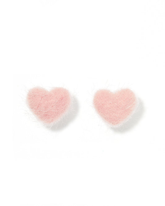 Amor - Pink Heart - Earrings