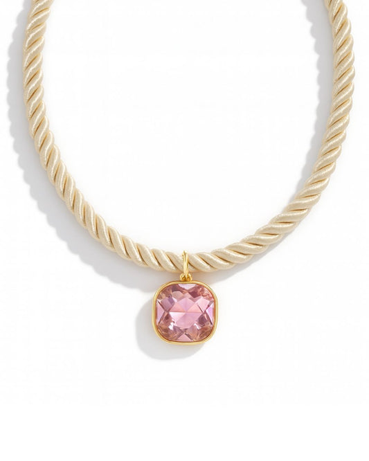 Necklace - Tailyn Rope Necklace - Ivory (Preorder - Ships Sept 10)
