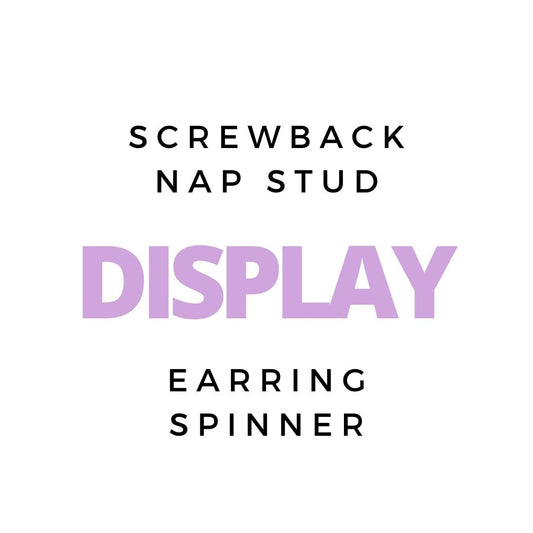 Display - Screwback Nap Stud Spinner - $35