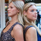 Huggie Charm Earrings - Diana Champagne