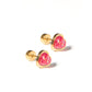 Screwback Stud - Tara - Hot Pink