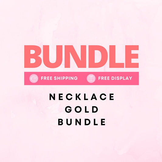 Bundle - Necklace Gold (Live April 1)
