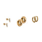 Huggie & Screwback Stud Set - Nashville