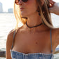 Necklace - Tailyn Rope Dark Brown
