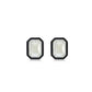 Eva Statement Earrings - Black